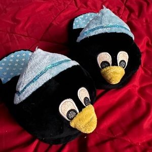 penguin slippers